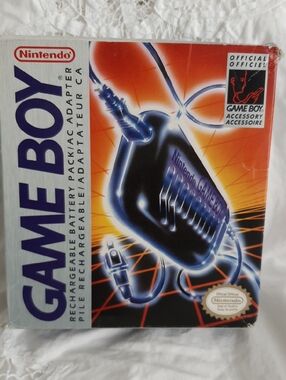 Nintendo Game Boy Rechargeable Battery Pack AC Adapter